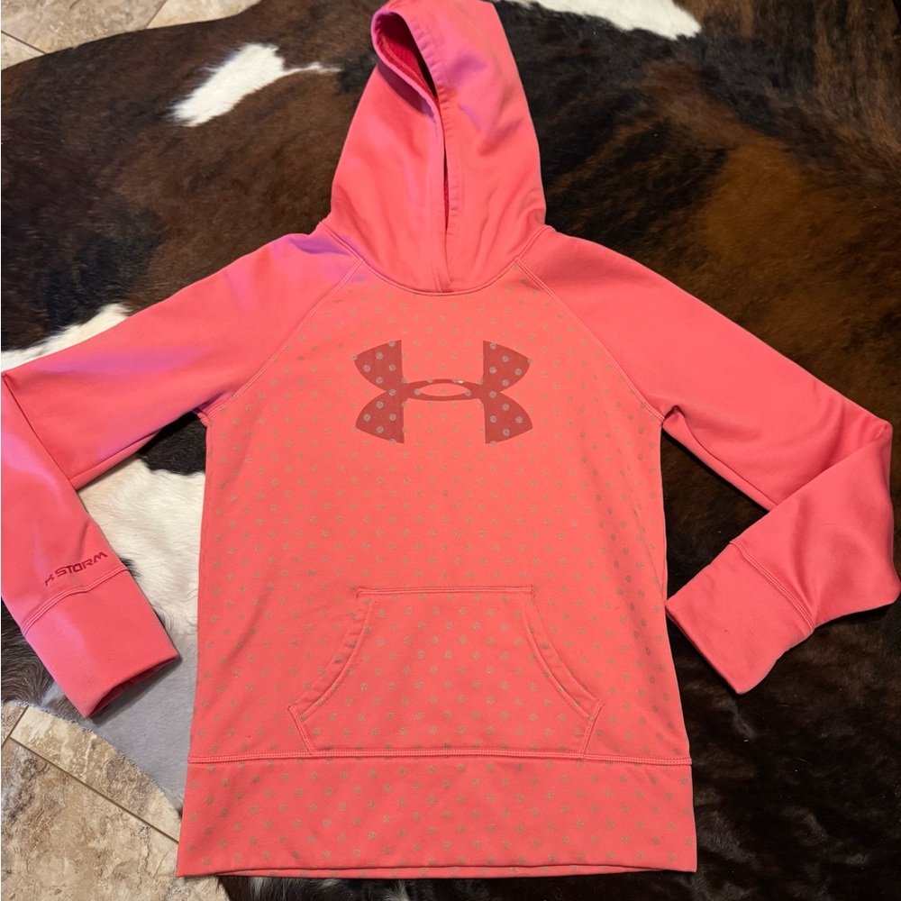 Under Armour Coral Hoodie with Logo